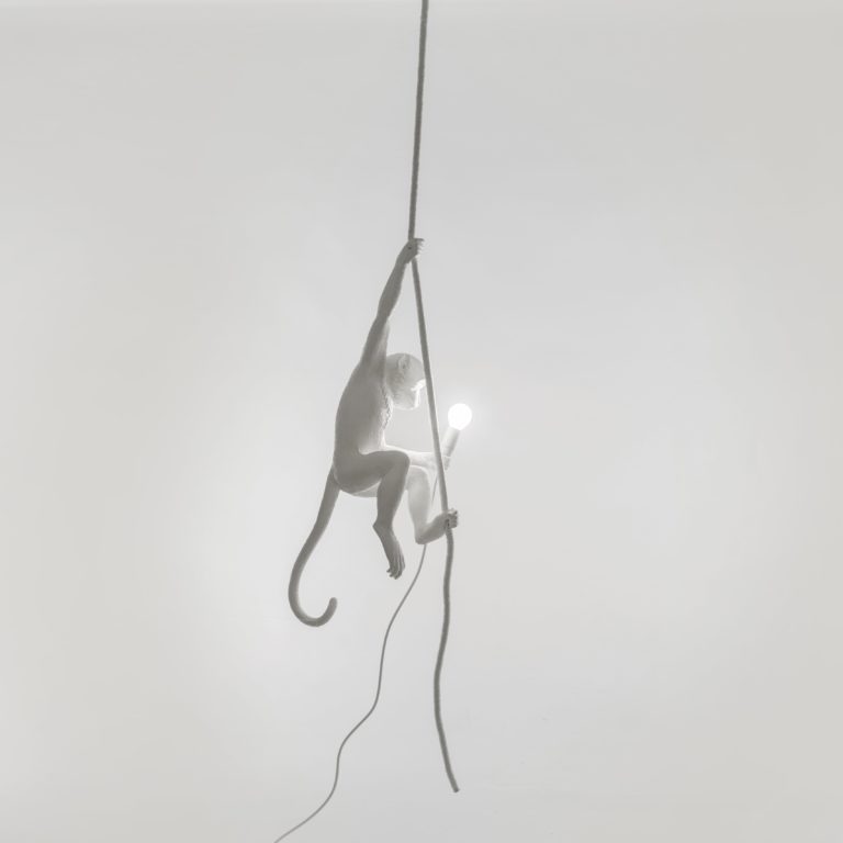 SELETTI MONKEY LAMP AAN TOUW HANGLAMP Eric Steenbergen