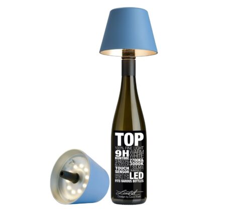 Sompex TOP 2.0 Oplaadbare Flessenlamp Blauw