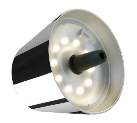 Sompex TOP 2.0 Oplaadbare Flessenlamp Chroom - Afbeelding 3