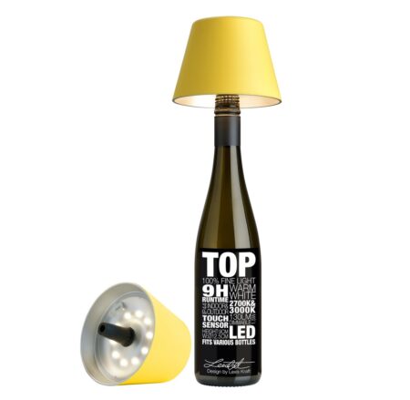 Sompex TOP 2.0 Oplaadbare Flessenlamp Geel