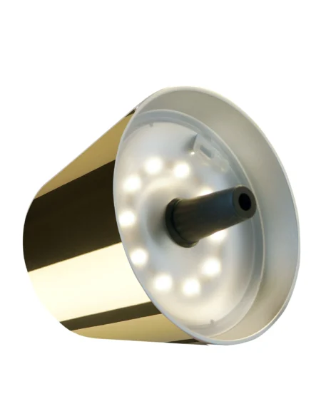 Sompex TOP 2.0 Oplaadbare Flessenlamp Goud - Afbeelding 3